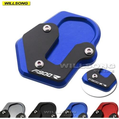 Side Kickstand Stand Extension Support Enlarger Plate Base For BMW F900R F900XR 2020 Year Motorcycle Accessories