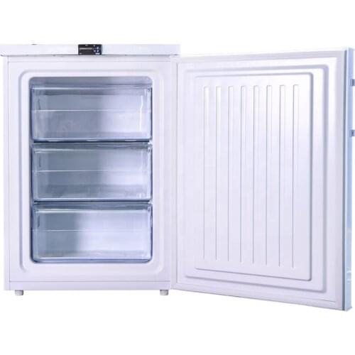 ZOIBKD 98L Laboratory Freezer Refrigerator-40° C- Vertical Ultra-Low Temperature Refrigerator Mini Portable Freezer