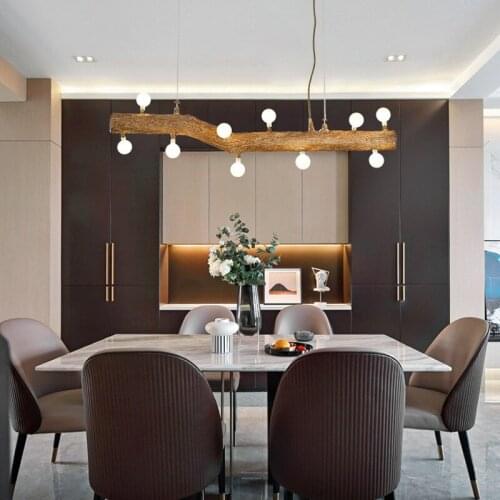 Zen Branch Chandelier Nordic Bar Table Restaurant Lamp Tea Room Homestay Decoration Lamp Study Clothing Shop Lamp