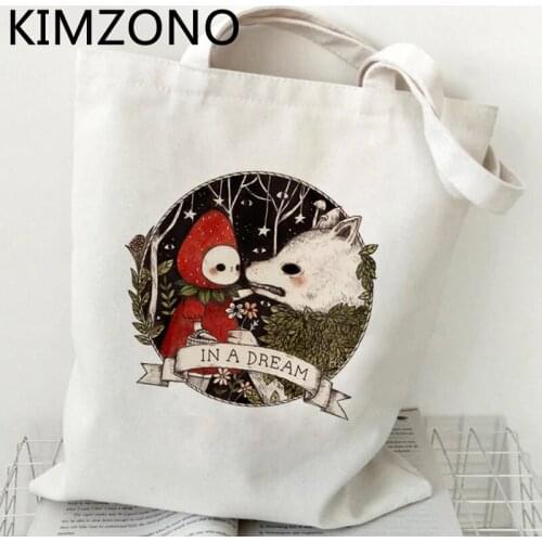 Mushroom shopping bag reusable shopper grocery bolsas de tela bolso recycle bag bag reciclaje string reusable cabas
