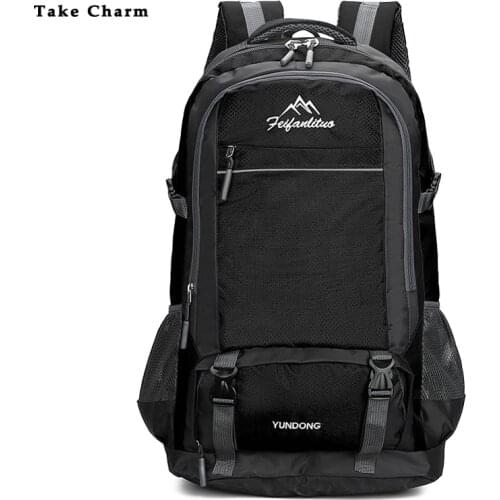 Men Backpack Casual Couple Oxford Cloth Waterproof Large Capacity Travel Backpack Women Camping Hiking Quality Outdoor Sport Bag