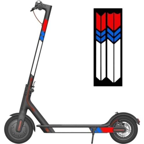 Scooter Stickers High Quality Reflective Styling Sticker For Xiaomi M365 Electric Scooter Night Safety Skateboard Stickers