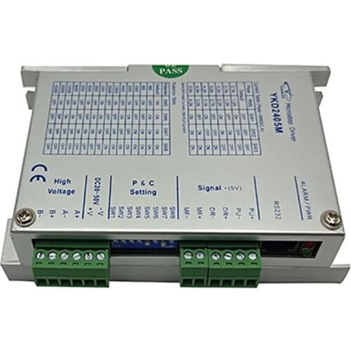 Origin YAKO 32 bit DSP Digital Stepper driver YKD2405M 2 phase step drive DC20-50V 4.0A Driver for 42-86mm flange stepper motor