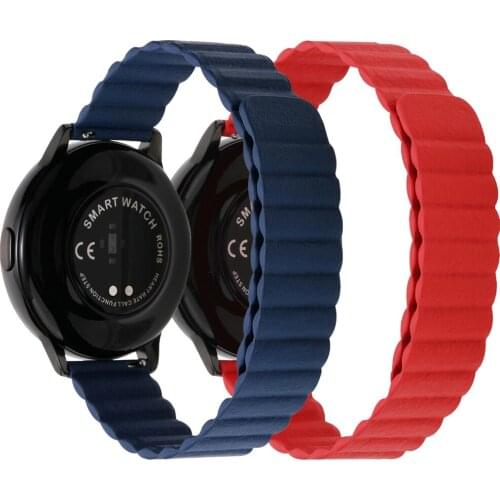 For Garmin Vivoactive 4 3 Watch Strap for Vivomove HR Garmin Move/Active Watch 20mm 22mm Leather Magnetic Buckle Band Watchband