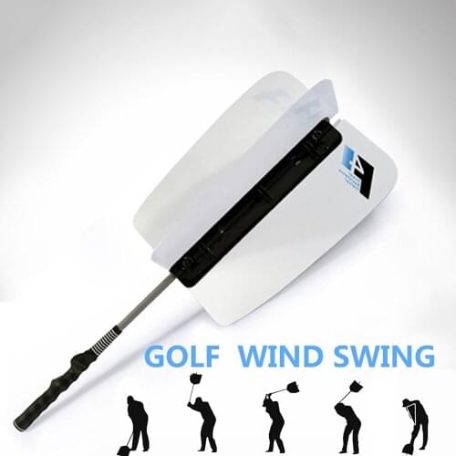 Golf Training Aids Warm-up Golf Swing Power Fan Practice Guide Resistance Trainer golf equipment swing stick stainless steel