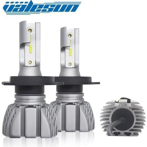 Valesun Mini Headlight Kit For H4 High/Beam Bulb 6000K 12V 10000Lm CSP H1 H3 H7 H8 H9 H10 H11 9005 9006 HB3 HB4 Auto Headlamps