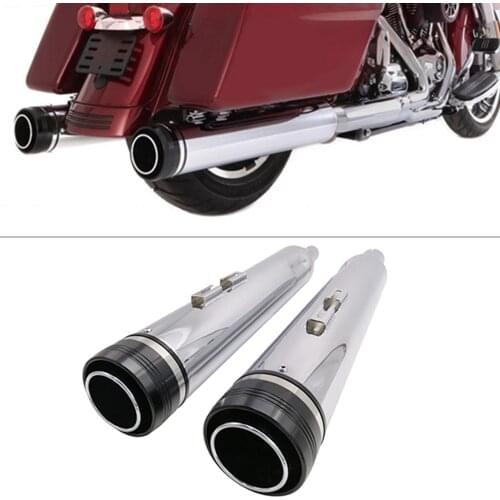 Motorcycle Exhaust Slip On For Harley Touring Road King 1999-2020