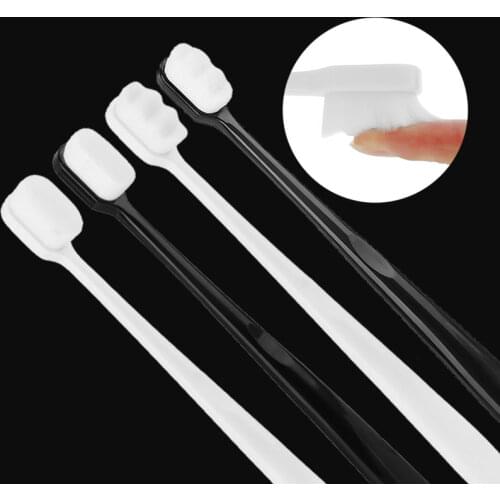 1pcs Portable Unisex Toothbrush 10000 Bristles Soft Fiber Ultra-fine Tooth Brush Health Oral Care Travel Eco Friendly Teethbrush