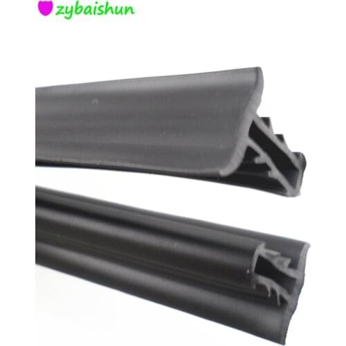 1pc Instrument console Sealing strip Front windshield Glass sound insulation Rubber strip Gap plug