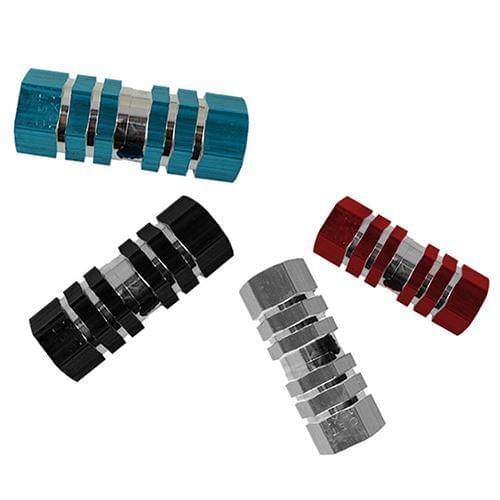 1 Pc Bike Rear Axle Pedals Pegs Balance Bar Hexagonal Aluminum Alloy Non Slip Universal Bicycle Axle Pedals Bicycle Accessories