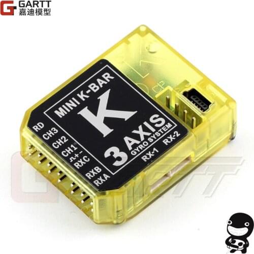 3Axis Gyro KBAR V2 5.3.4PRO K8 + Bluetooth Module for Flybarless 450-550 RC Helicopter Parts