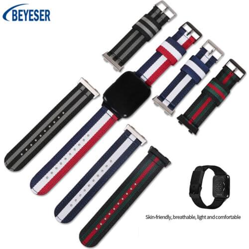 Elastic Nylon Strap For OPPO Watch 41mm Watchband Belt Buckle Replacement Strap For OPPO Watch Bracelet Accessories