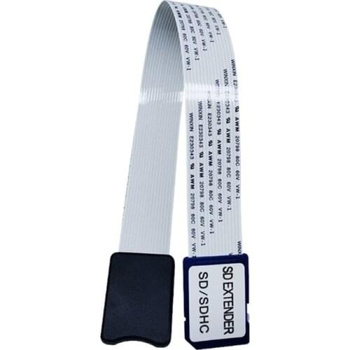 SD To SD Card Flex Extension Cable Extender Adapter SD Zip Extension Cable Memory Card Male to Female Extender 25/48/60CM