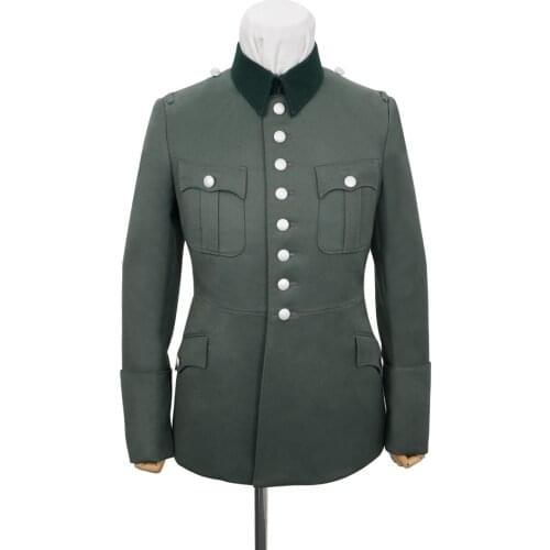 GUDA-B006-OFF WWII German Heer M27 officer Gabardine Jacket dress tunic II