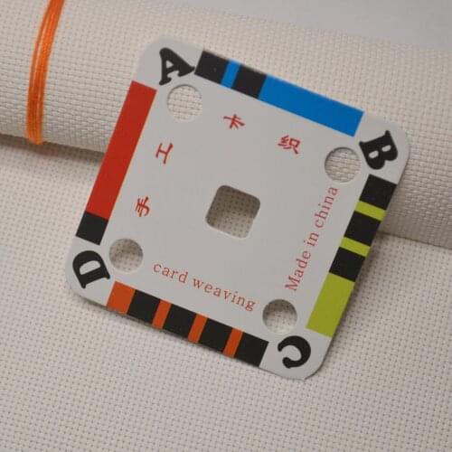 Pack of 100 Practical Weaving Cards Weaving Card Paper Loom Cards for Loom