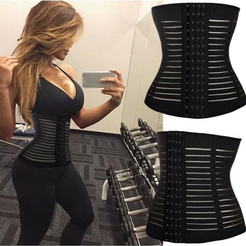 Sexy Women Waist Trainer Shapers Waist Control Corset Slimming Belt Body Shaper Modeling Strap Belt Shapewear fajas colombianas