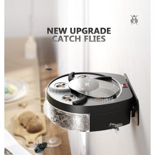 New Upgraded Version USB Flytrap Automatic Pest Catcher Fly Killer Electric Fly Trap Device Insect Pest Reject Control Catcher
