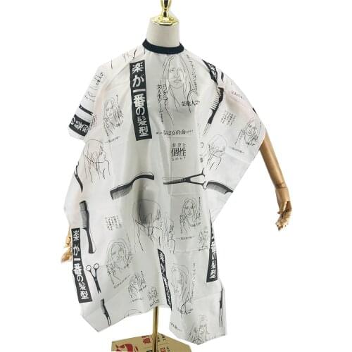 Hot Hair Salon Cutting Barber Hairdressing Cape For Haircut Hairdresser Apron Sketch Haircut Apron Hair Cutting Cape