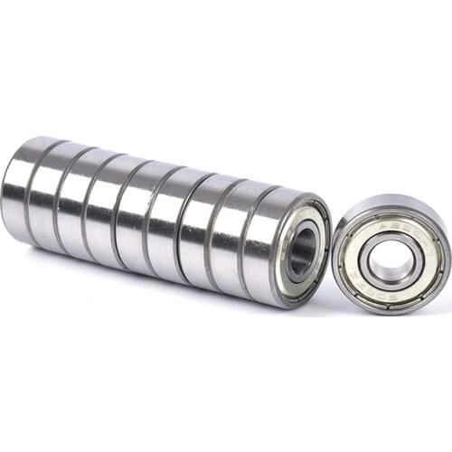 Stainless Steel Skate Skateboard Wheels Silver Bearings ABEC 7 608ZZ Shafts Bearings Roller Scooter Ball Bearings