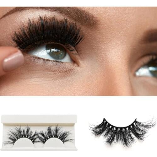5D Mink Eyelashes Long Lasting Mink Lashes Natural Dramatic Volume Eyelashes Extension Thick Long 3D False Eyelashes