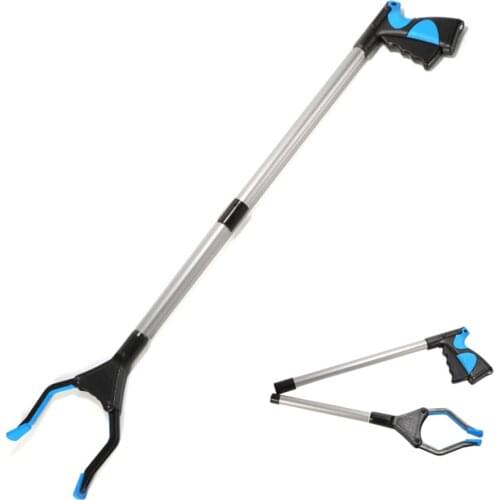 Newest Foldable Litter Reachers Pickers Pick Up Tools Gripper Extender Grabber picker Collapsible Garbage Pick up Tool Grabbers