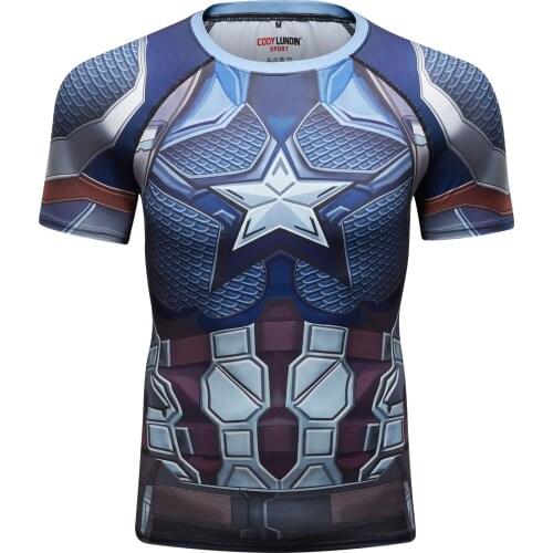 2021 New Cody Lundin Customized sublimation short sleeve rashguard MMA BJJ sports wear