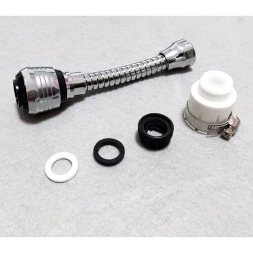 360 Degrees Water Faucet Bubbler Bathroom Water Faucet Head Replacement Water Saving Shower Spray Kitchen Sink Tap