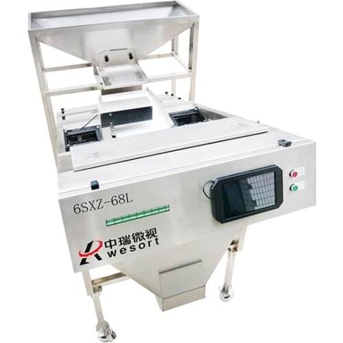 Cashew Nuts Grading Sorting Machine Cashew Color Sorter Kernel Shell Removing Machine Separator