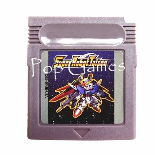 Super Robot Taisen Grey Shell English Language Game Cartridge for 16 Bit Game Console