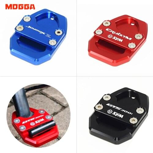Kickstand Enlarge Extension For SYM CRUISYM 300 GTS 300i Joymaxz300 GTS300 CRUISYM300 GTS300i Joymax Z300 Side Stand Enlarger