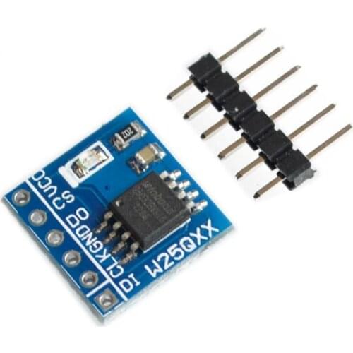 W25Q32 W25Q64 W25Q128 NorFlash Storage Mod large capacity FLASH storage module SPI interface BV FV STM32 Code For arduino Module