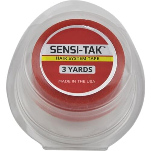 1inch(2.54cm)*3yards Hair System Tape Red Double Sided Adhesive Tape For Hair Tape Extension/Toupee/Lace Wig