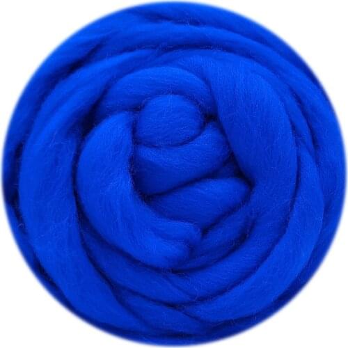 100g Wool 19 Microns Needle Felting Wool Super Soft Natural Wool Wool Roving Hand Dyed Wool Needle and Wet Felting Supplies (40)
