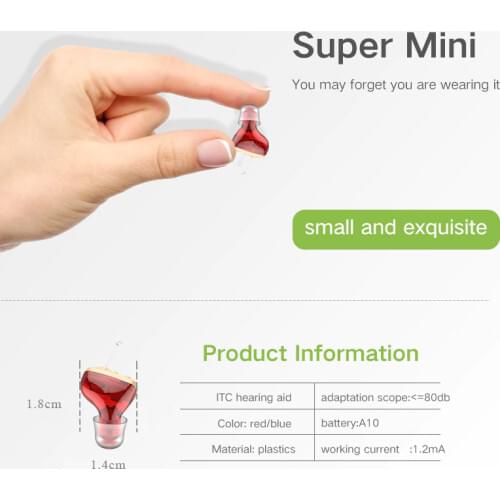 2021 Digital Medical Best Quality Mini CIC Hearing Aid audifonos Invisible Hearing Aids Sound Amplifier Drop Shipping Shopping