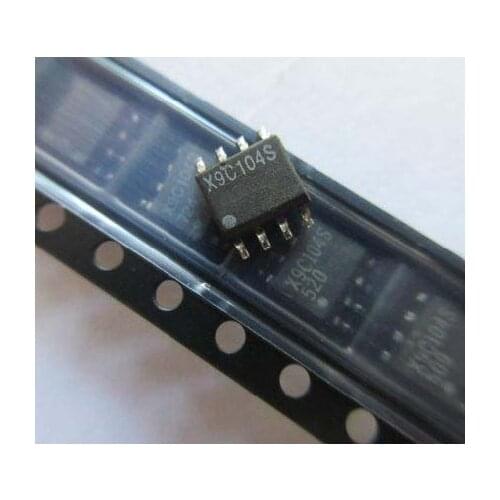 5pcs/lot X9C104SI X9C104S X9C104SZI Digital potentiometer X9C104 IC SOP-8