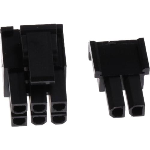 50Pcs 5557 8(6+2)pin ATX EPS PCIe Connector with 400Pcs Terminal Crimp Plug