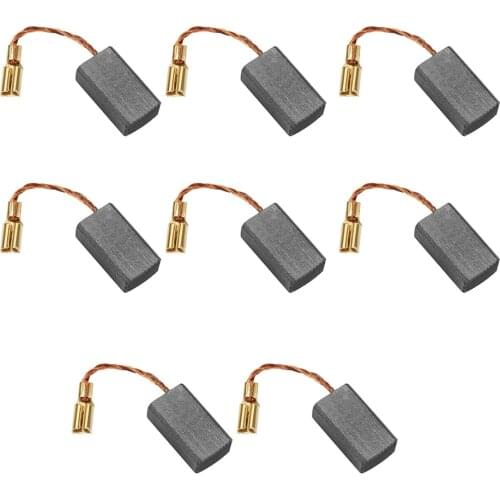 8Pcs Power Tool Carbon Brush For Bosch Angle Grinder Electric Hammer Drill Graphite Brushes 15x8x5mm