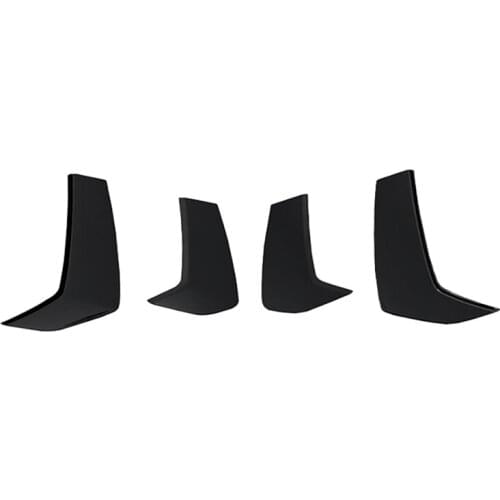 ABS Front Rear Bumper Fog Light Frame Trim For- A3 2021 Fog Lamp Covers Decorative Accessories