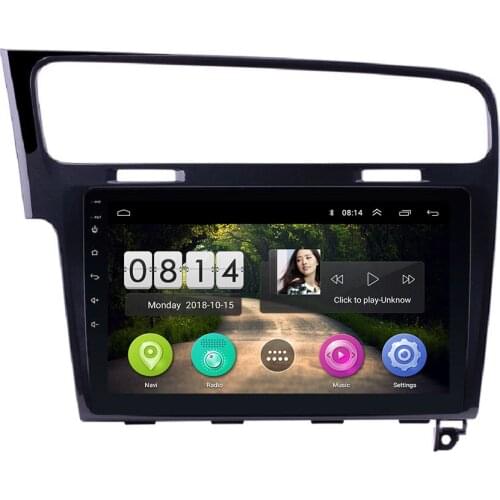 BF 1GB 16GB Touch screen Radio Bluetooth GPS Navigation System Car Radio Stereo for 10.1 INCH Golf 7 2013-2015