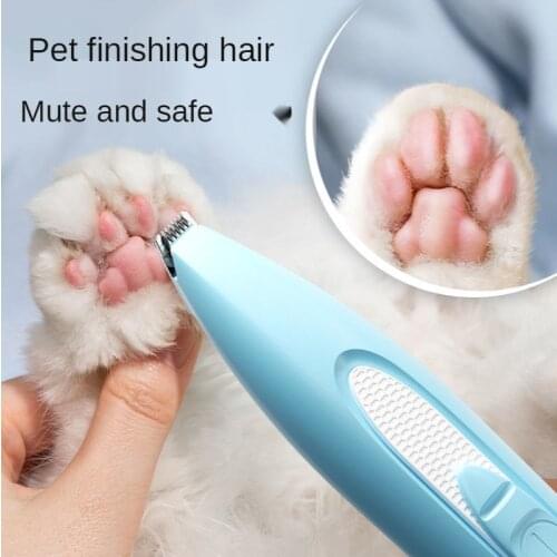 Pet Shaving Foot Pedicure Hair Pet dog Cat Puppy Kitten Sole Hair Shaving Trimming Supplies Electric Hair Clipper