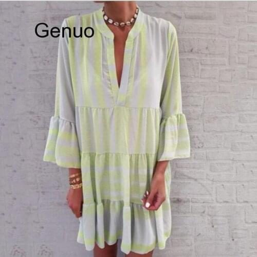 Genuo Boho Summer Dresses
