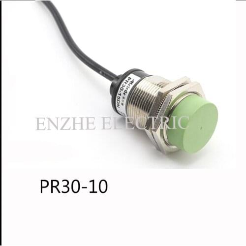 M30 proximity switch autonics approach Switch PR30-10 DC Three lines 12-24V screen shield type detection distance 10mm IP67