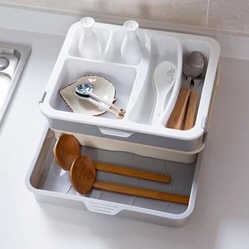 Multi-Purpose Storage Box Retractable Stackable Drawer Sundries Box Underwear Socks Divider Organizer DIY Kitchen Home Storage