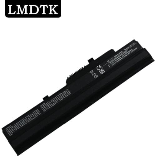 LMDTK New 6cells laptop battery FOR MSI BTY-S1 1BTY-S12 TX2-RTL8187SE BTY-S12 FIT FOR wind 12 U90 U100 Series free shipping
