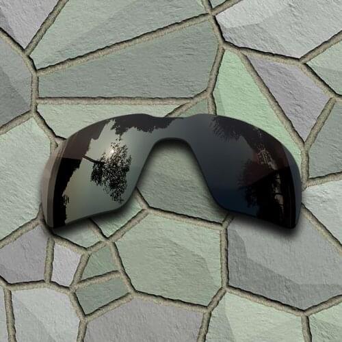 Grey Black Sunglasses Polarized Replacement Lenses for Oakley Probation