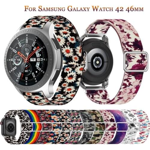 20/22mm band For Galaxy Watch 3 45mm/46mm/42mm/active 2 Samsung Gear S3 Frontier Nylon Bracelet Huawei watch GT 2 2e pro strap