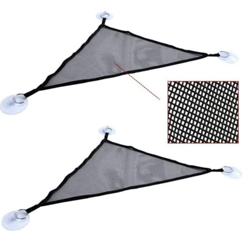 Reptile Hammock Lounger Ladder Accessories Set For Large Small Bearded Dragons Anole Geckos Lizards Or Snakes (Triangle, 19×13×1