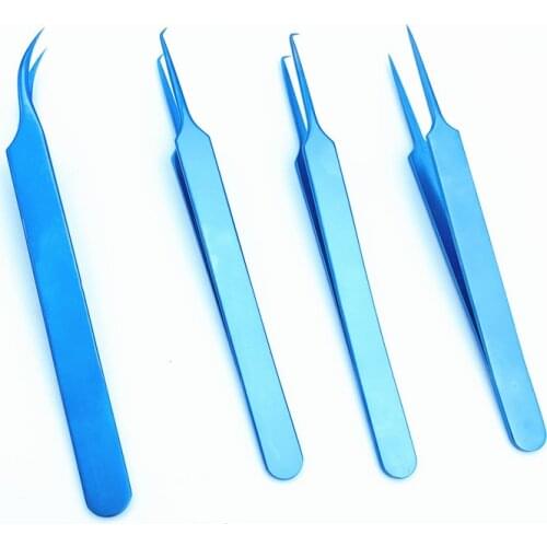 Titaniumdifferent Jeweler Style Forceps ophthamic surgical instruments