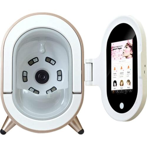Magic Mirror Facial Skin Analyzer Machine Face 3D Scanner Detector Moisture Tester Skin Hair Testing Beauty Equipment