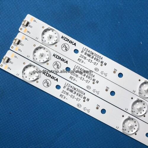 1set=3pieces LED40R6000U Board 35021716 LED40S1 led backlight LED40M3000A RF-BK400E30-0701S-08 7leds